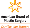 American Board of Plastic Surgery cert matters logo